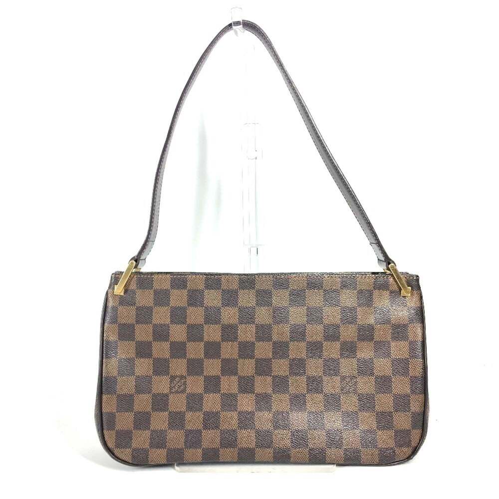 LOUIS VUITTON Authentic Brown Damier Canvas Shoulder Bag - Picture 2 of 13